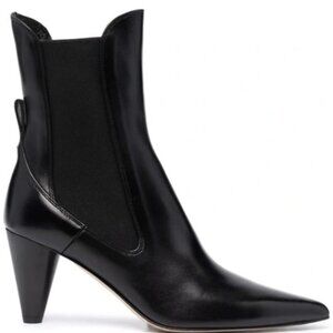 AEYDE Clementine black leather ankle boots
